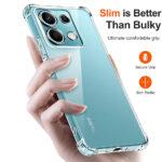 Coque Techsuit Shockproof Clear Silicone pour Xiaomi 15 Pro - Clear – Image 2