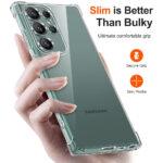 Coque Techsuit Shockproof Clear Silicone pour Samsung Galaxy S25 Ultra - Clear – Image 2