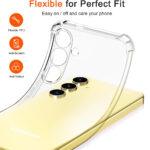 Coque Techsuit Shockproof Clear Silicone pour Samsung Galaxy S25 - Clear – Image 5
