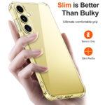 Coque Techsuit Shockproof Clear Silicone pour Samsung Galaxy S25 - Clear – Image 4