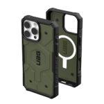 Coque UAG Pathfinder MagSafe pour iPhone 16 Pro Max - Olive Drab