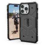 Coque UAG Pathfinder MagSafe pour iPhone 16 Pro - Silver