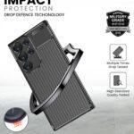 Coque Techsuit CarbonFiber pour Samsung Galaxy S25 Ultra - Black – Image 4