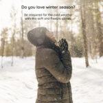 Gants pour écran tactile iWarm (ST0018) en laine de qualité supérieure, taille 21 cm   - Black / Grey – Image 2