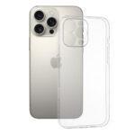 Coque Techsuit Clear Silicone pour iPhone 16 Pro Max - Transparent