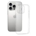 Coque Techsuit Clear Silicone pour iPhone 16 Pro - Transparent