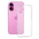 Coque Techsuit Clear Silicone pour iPhone 16 Plus - Transparent