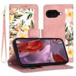 Étui portefeuille Techsuit FlipCraft pour Google Pixel 9a - Sweetheart Pink