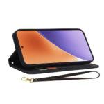 Étui portefeuille Techsuit FlipCraft pour Xiaomi 15 - Flowers of the Dawn – Image 5