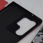 Étui à rabat Techsuit eFold Series pour Samsung Galaxy S23 Ultra - Red – Image 3