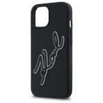 Coque Karl Lagerfeld 3D Design pour iPhone 15 - Rubber Signature – Image 5