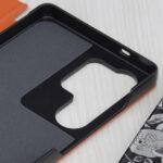 Étui à rabat Techsuit eFold Series pour Samsung Galaxy S25 Ultra - Orange – Image 3