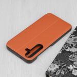 Étui à rabat Techsuit eFold Series pour Samsung Galaxy S25 Plus - Orange – Image 2