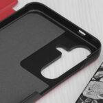 Étui à rabat Techsuit eFold Series pour Samsung Galaxy S25 Plus - Red – Image 3