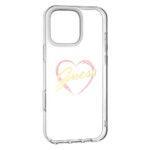 Coque Guess Hardcase IML Heart pour iPhone 16 Pro Max - Clear – Image 3