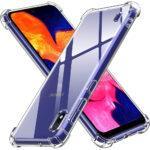 Coque Techsuit Shockproof Clear Silicone pour Samsung Galaxy A10 - Clear