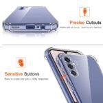 Coque Techsuit Shockproof Clear Silicone pour Samsung Galaxy S10 Plus - Clear – Image 4