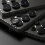Protection d'objectif Ringke Camera Lens Frame Glass pour Samsung Galaxy S25 Ultra - Black – Image 5
