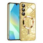 Coque Techsuit Luxury Glitter MagSafe pour Samsung Galaxy A16 4G / A16 5G - Gold