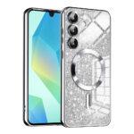 Coque Techsuit Luxury Glitter MagSafe pour Samsung Galaxy A16 4G / A16 5G - Silver