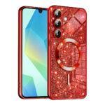 Coque Techsuit Luxury Glitter MagSafe pour Samsung Galaxy A16 4G / A16 5G - Red