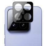 Protection d'objectif Techsuit Full Camera Glass pour Xiaomi 15 - Black – Image 2
