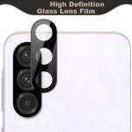 Protection d'objectif Techsuit Full Camera Glass pour Samsung Galaxy A56 - Black – Image 3