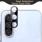 Protection d'objectif Techsuit Full Camera Glass pour Samsung Galaxy A36 - Black – Image 3