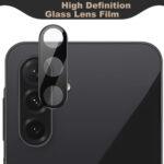 Protection d'objectif Techsuit Full Camera Glass pour Samsung Galaxy A26 - Black – Image 3