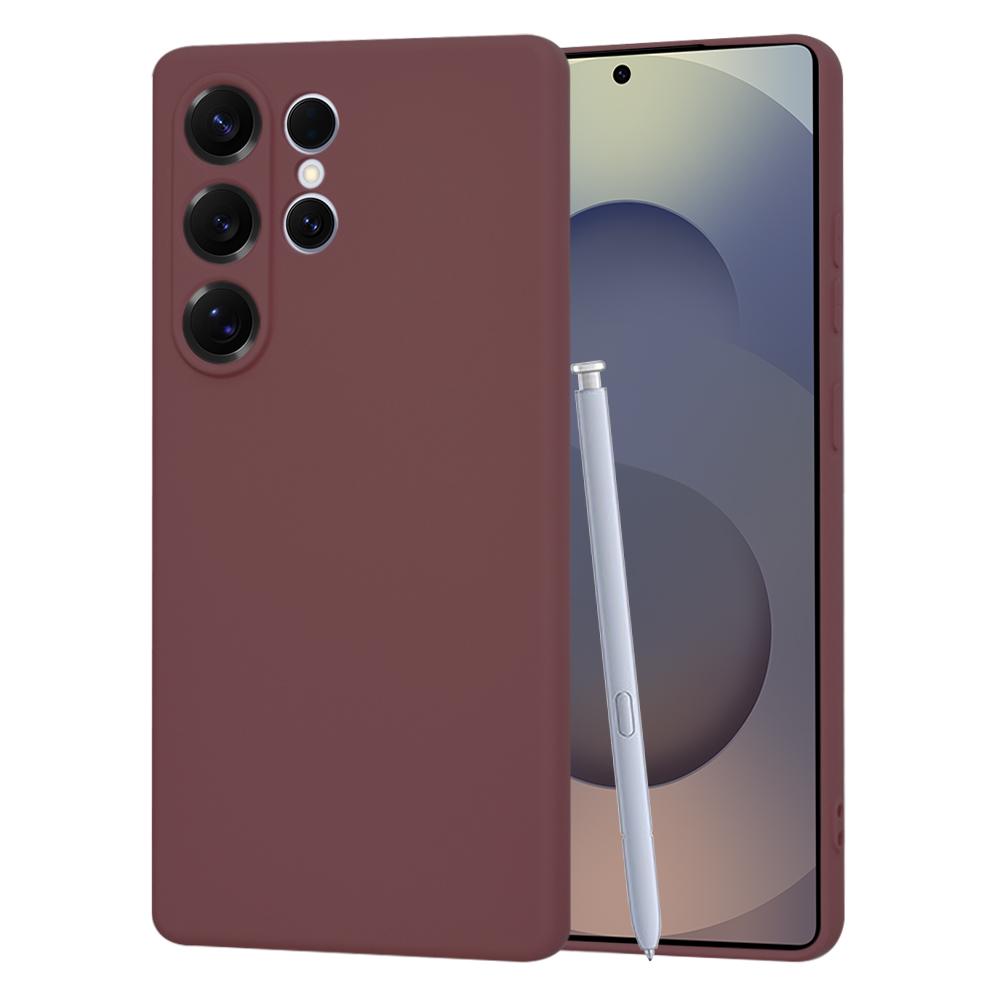 1978663 Coque Techsuit SoftFlex pour Samsung Galaxy S25 Ultra - Plum Red – Image 1