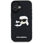 Coque Karl Lagerfeld 3D Design pour iPhone 16 - Rubber Karl&Choupette – Image 4