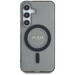 Coque Guess IML Rhinestones MagSafe pour Samsung Galaxy S25 - Black – Image 2