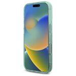 Coque Guess IML Rhinestones MagSafe pour iPhone 16 Pro Max - Green – Image 4