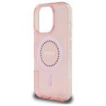 Coque Guess IML Rhinestones MagSafe pour iPhone 16 Pro - Pink – Image 5