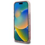 Coque Guess IML Rhinestones MagSafe pour iPhone 16 Pro - Pink – Image 4