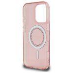 Coque Guess IML Rhinestones MagSafe pour iPhone 16 Pro - Pink – Image 6