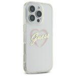 Coque Guess Hardcase IML Heart pour iPhone 16 Pro Max - Clear – Image 6