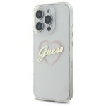 Coque Guess Hardcase IML Heart pour iPhone 16 Pro Max - Clear – Image 4