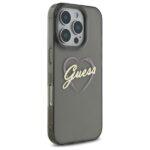 Coque Guess Hardcase IML Heart pour iPhone 16 Pro Max - Black – Image 4