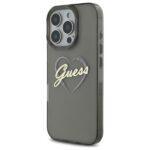 Coque Guess Hardcase IML Heart pour iPhone 16 Pro - Black – Image 4