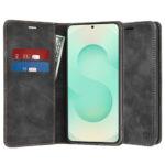Étui portefeuille Techsuit Confy Cover pour Samsung Galaxy S25 Plus - Black