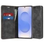 Étui portefeuille Techsuit Confy Cover pour Samsung Galaxy S25 - Black