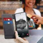 Étui portefeuille Techsuit Confy Cover pour Samsung Galaxy S24 FE - Black – Image 3