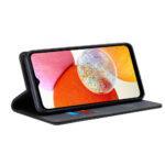 Étui portefeuille Techsuit Confy Cover pour Samsung Galaxy A14 4G / A14 5G - Black – Image 2