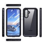 Coque intégrale étanche ShellBox Waterproof IP68 pour Samsung Galaxy A36 - Black – Image 2