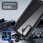 Coque intégrale étanche ShellBox Waterproof IP68 pour Samsung Galaxy A36 - Black – Image 5