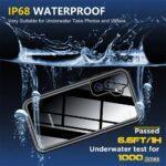 Coque intégrale étanche ShellBox Waterproof IP68 pour Samsung Galaxy S25 Plus - Black – Image 3