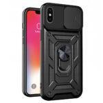 Coque Techsuit CamShield Series pour iPhone X / iPhone XS - Black