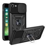 Coque Techsuit CamShield Series pour iPhone 7 / iPhone 8 / iPhone SE 2 (2020) / iPhone SE 3 (2022) - Black