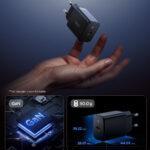 Chargeur mural Spigen Essential (EE201EU) Type-C, GaN, Charge rapide, PD20W, Quantum Boost   - Black – Image 3